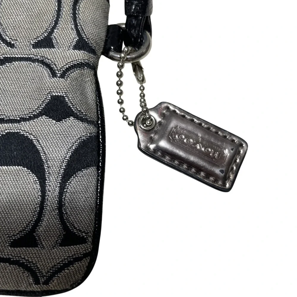 Coach black gray
